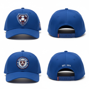Papillion Soccer Club Snapback Hat — Royal Blue