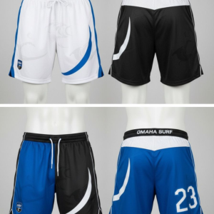 Omaha Surf Soccer Club Game/Training Shorts (Multiple Color Options)